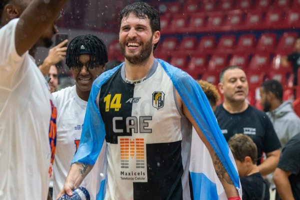 Lucas Goldenberg, el campeón del ascenso en el básquet de Israel